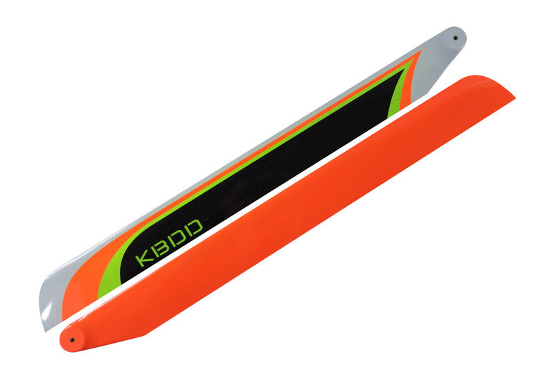 690mm Extreme Edition Orange Main Rotor Blades